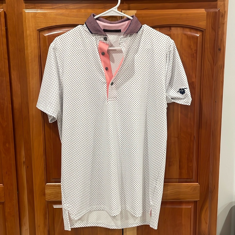 Mens Greyson Small polo, like new condition. Awesome material and stitch collar